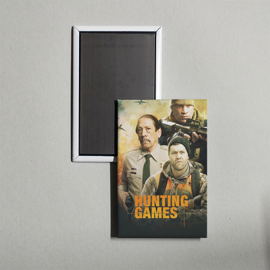 Hunting Games Mini Movie Fridge Magnet