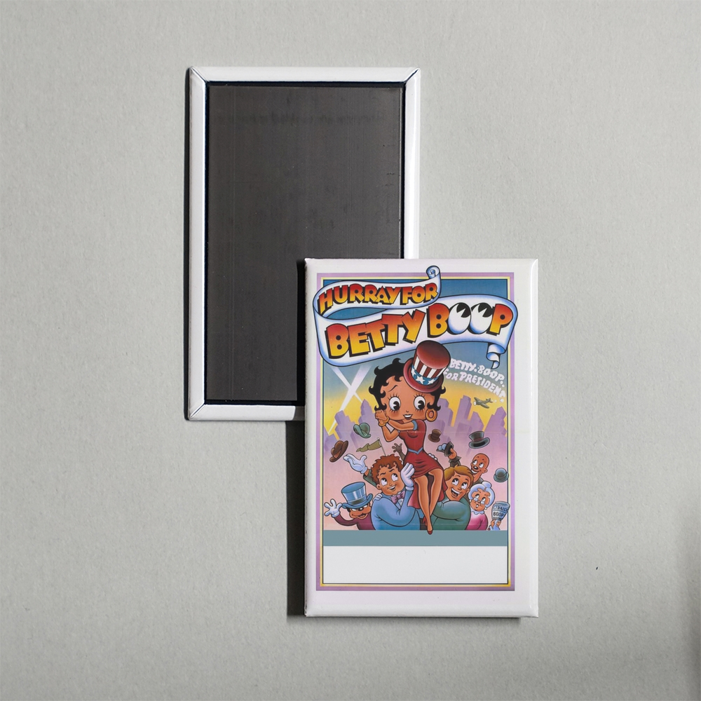 Hurray for Betty Boop Mini Movie Fridge Magnet