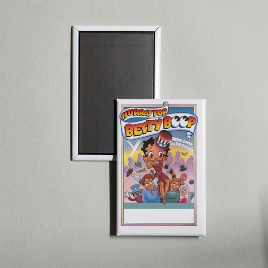 Hurray for Betty Boop Mini Movie Fridge Magnet