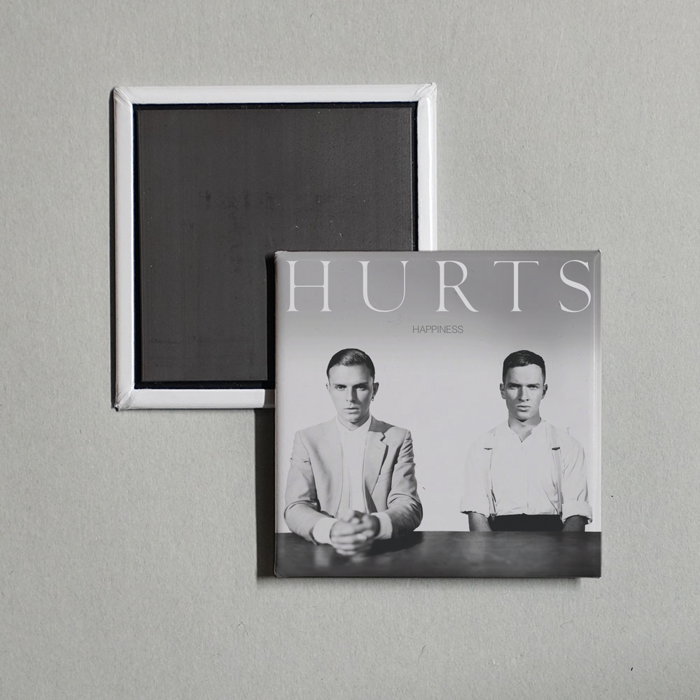 Hurts - Happiness - Deluxe Edition Album Cover Fridge Magnet