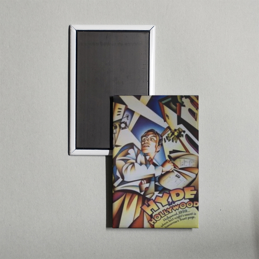 Hyde in Hollywood Mini Movie Fridge Magnet