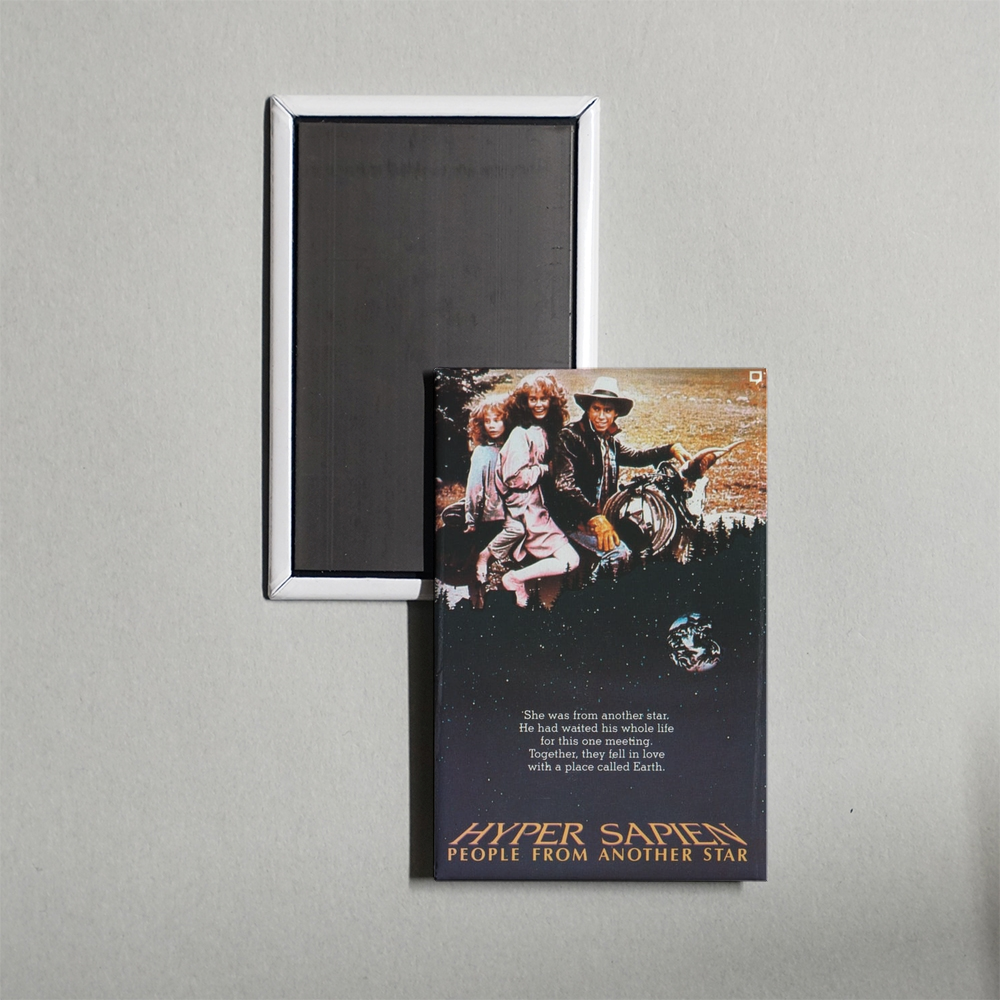 Hyper Sapien People from Another Star Mini Movie Fridge Magnet