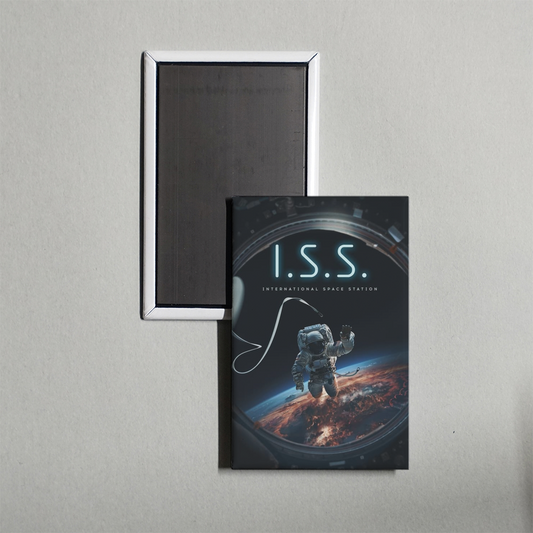 I.S.S. Mini Movie Fridge Magnet