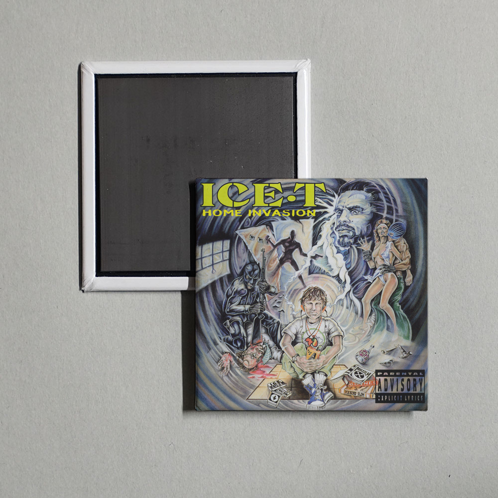 ICE-T - Home Invasion Album Cover Fridge Magnet