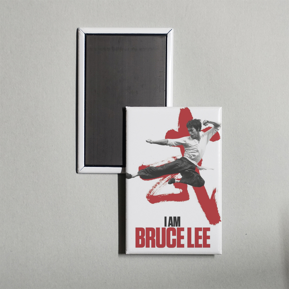 I Am Bruce Lee Mini Movie Fridge Magnet