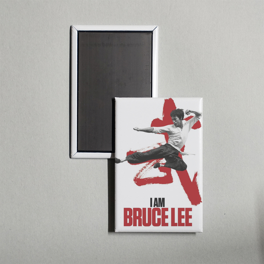 I Am Bruce Lee Mini Movie Fridge Magnet