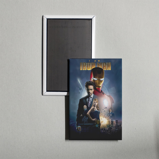 I Am Iron Man Mini Movie Fridge Magnet