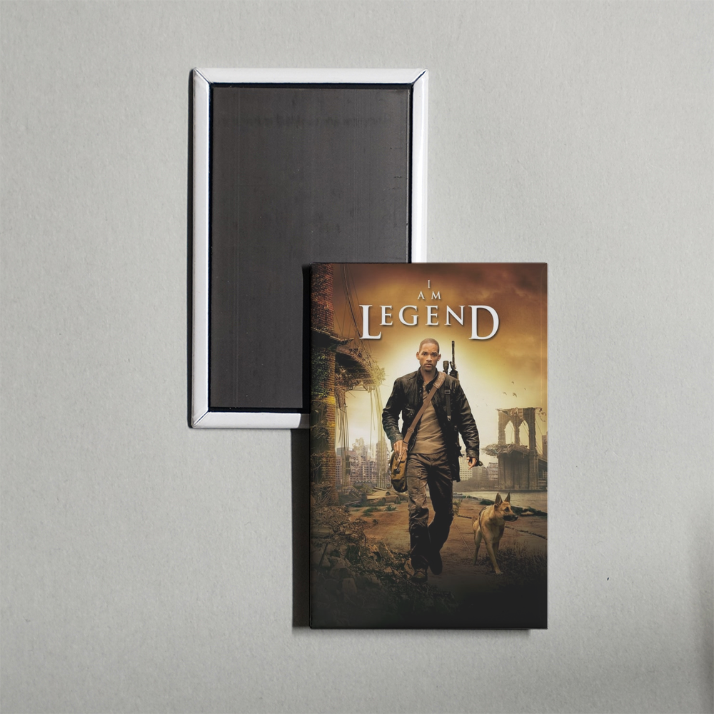 I Am Legend Mini Movie Fridge Magnet
