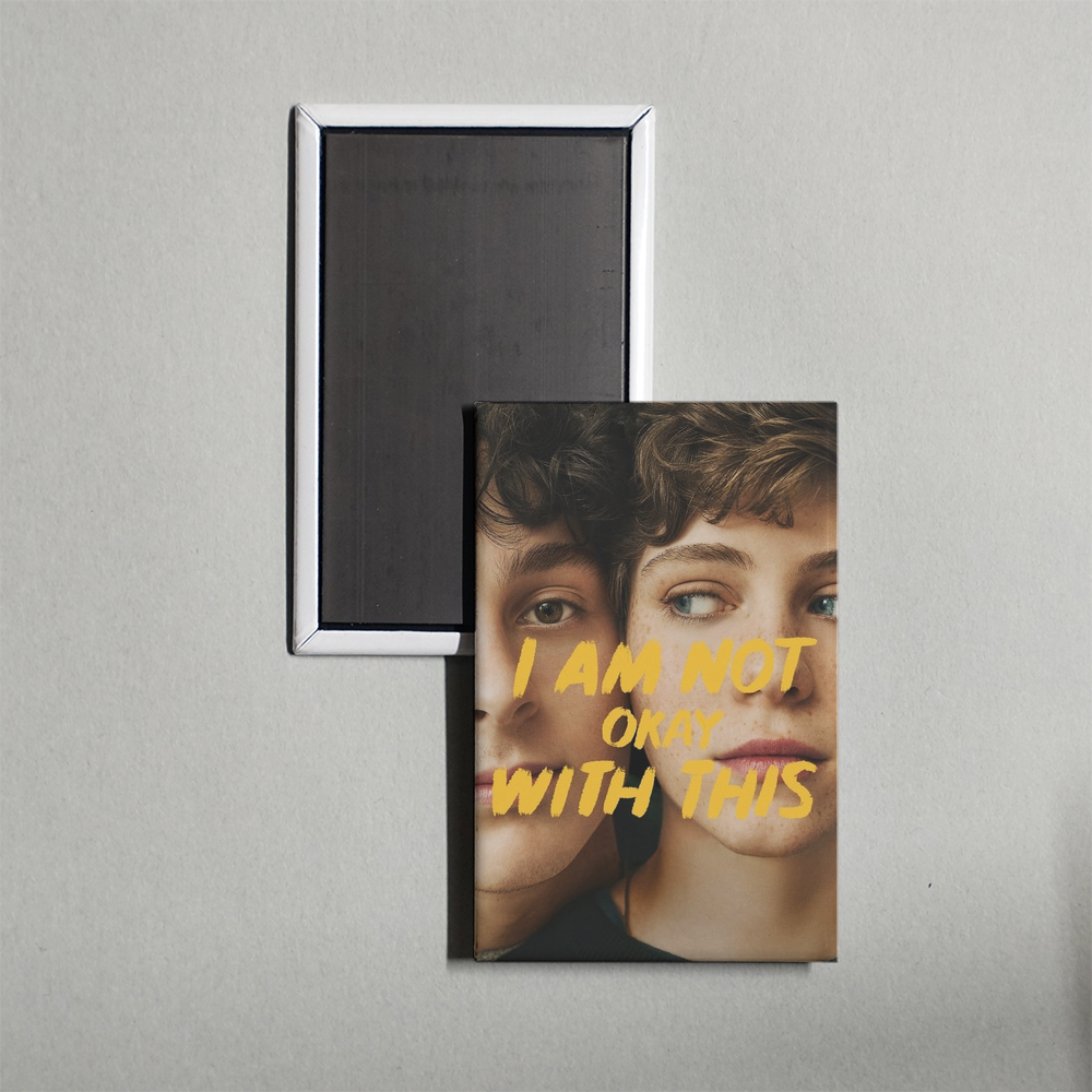 I Am Not Okay with This TV Show Fridge Magnet