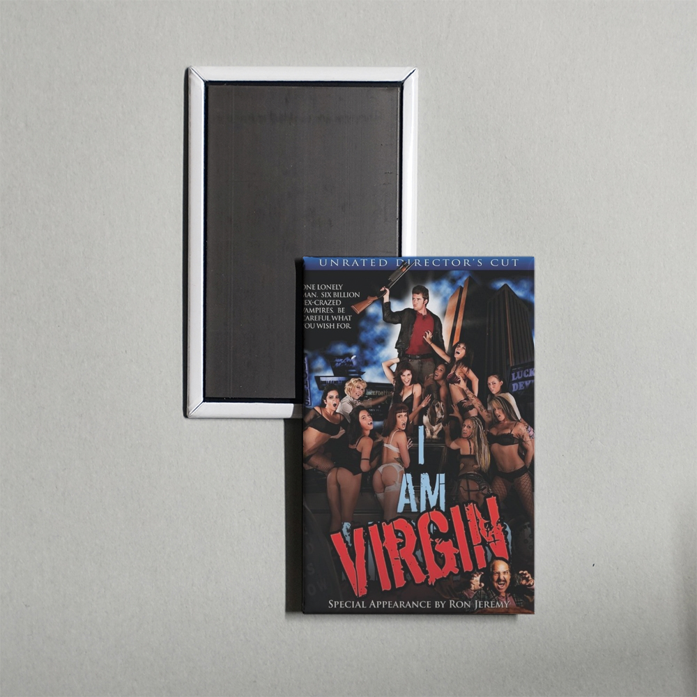 I Am Virgin Mini Movie Fridge Magnet
