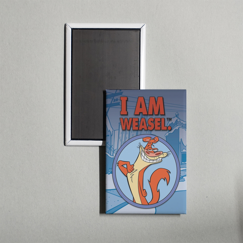 I Am Weasel TV Show Fridge Magnet