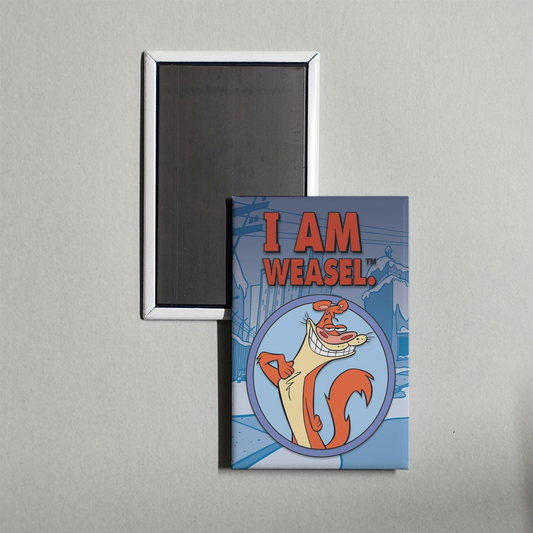 I Am Weasel TV Show Fridge Magnet
