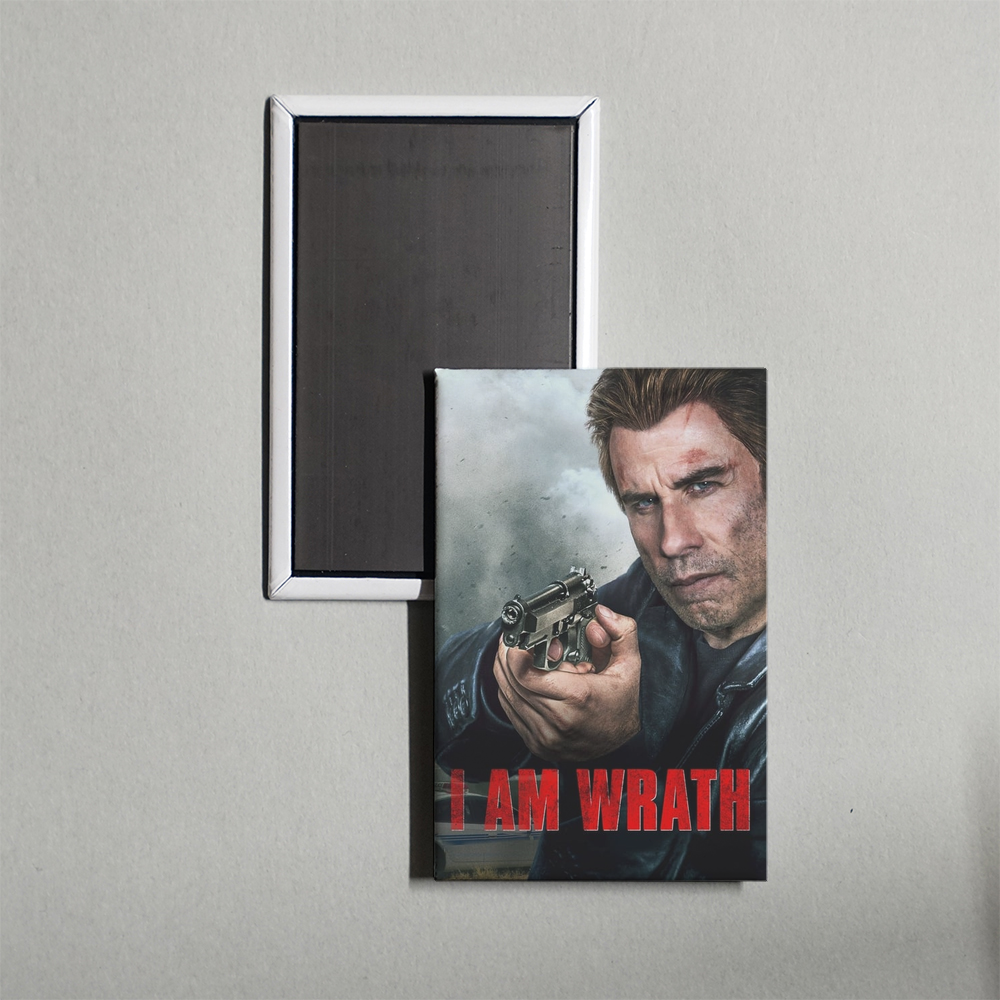 I Am Wrath Mini Movie Fridge Magnet