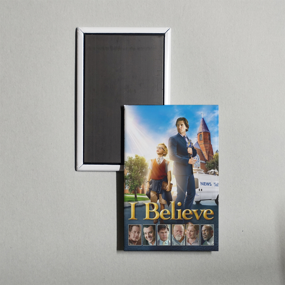I Believe Mini Movie Fridge Magnet