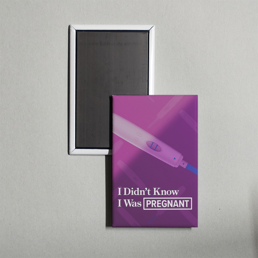 I Didn't Know I Was Pregnant TV Show Fridge Magnet