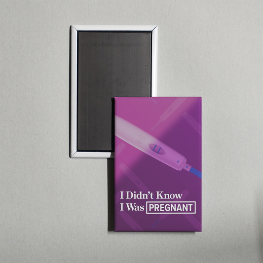 I Didn't Know I Was Pregnant TV Show Fridge Magnet