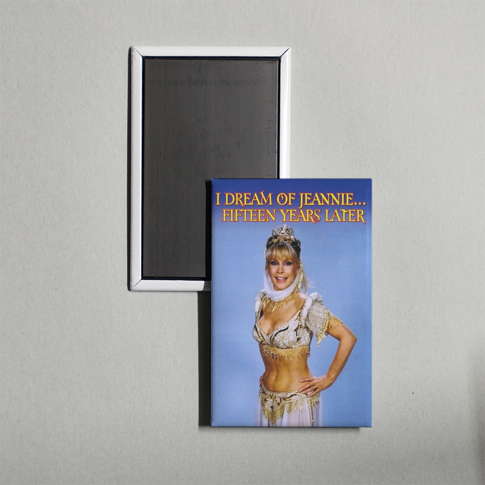 I Dream of Jeannie... Fifteen Years Later Mini Movie Fridge Magnet