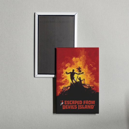 I Escaped from Devil's Island Mini Movie Fridge Magnet