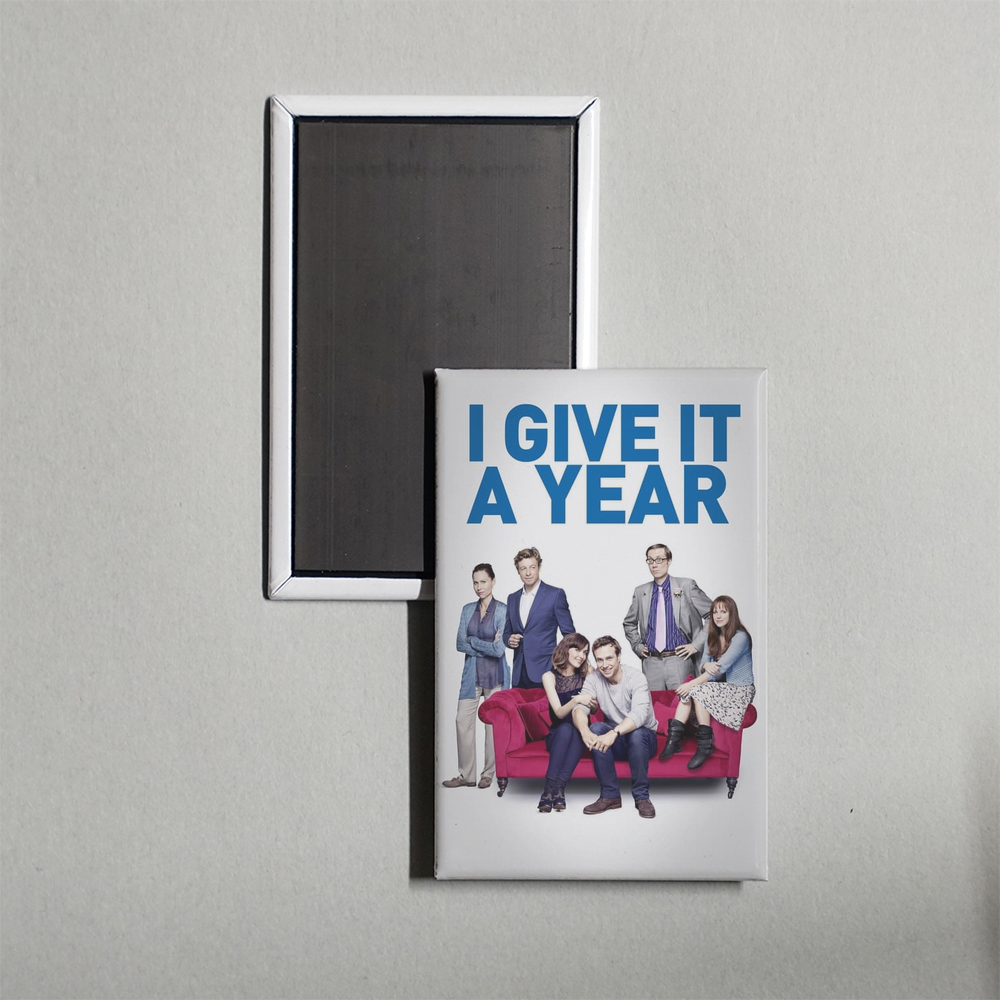 I Give It a Year Mini Movie Fridge Magnet