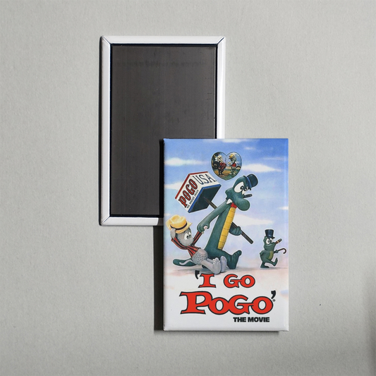 I Go Pogo Mini Movie Fridge Magnet
