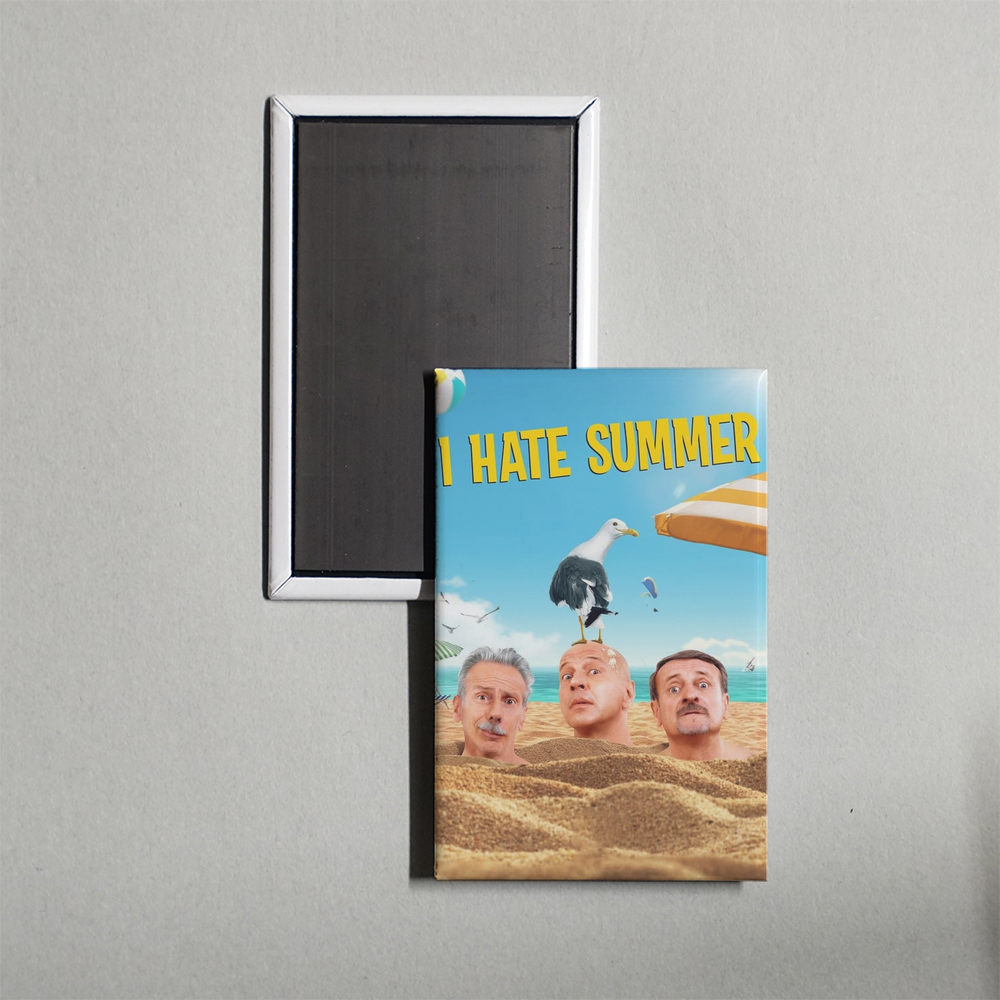 I Hate Summer Mini Movie Fridge Magnet
