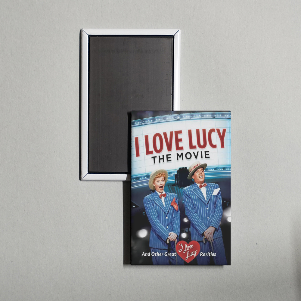 I Love Lucy Movie Mini Movie Fridge Magnet