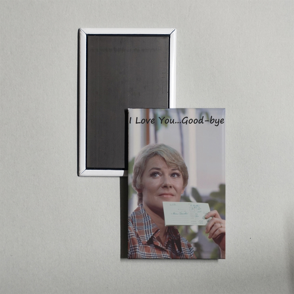 I Love You...Good-bye Mini Movie Fridge Magnet