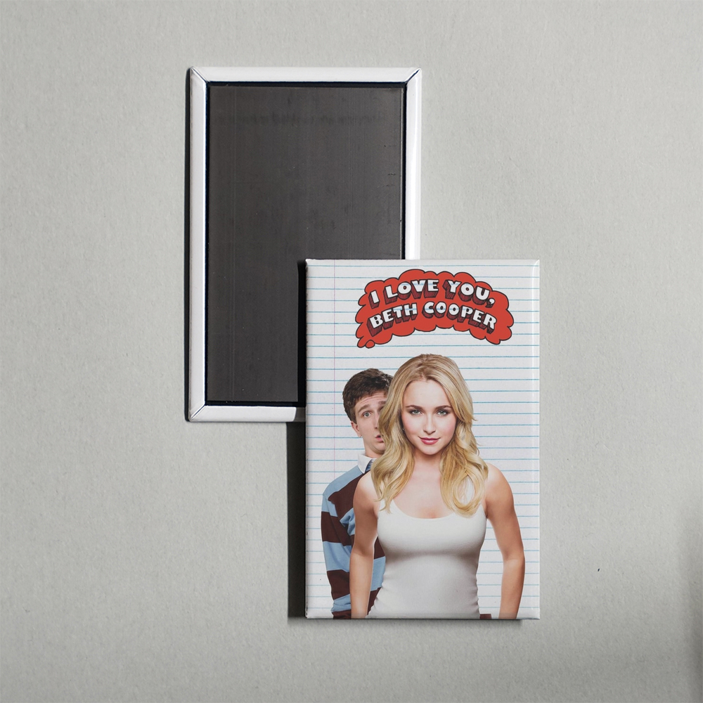 I Love You, Beth Cooper Mini Movie Fridge Magnet