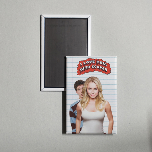 I Love You, Beth Cooper Mini Movie Fridge Magnet