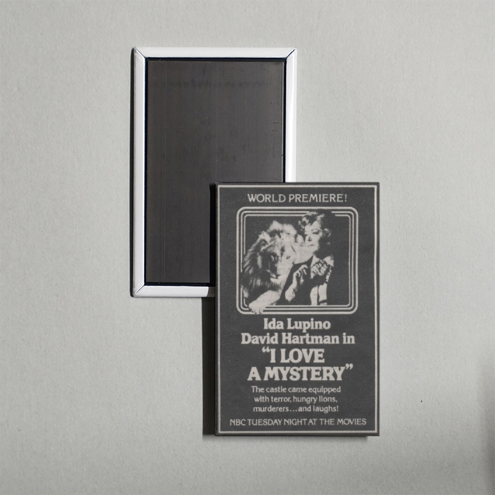 I Love a Mystery Mini Movie Fridge Magnet
