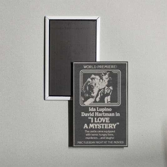 I Love a Mystery Mini Movie Fridge Magnet