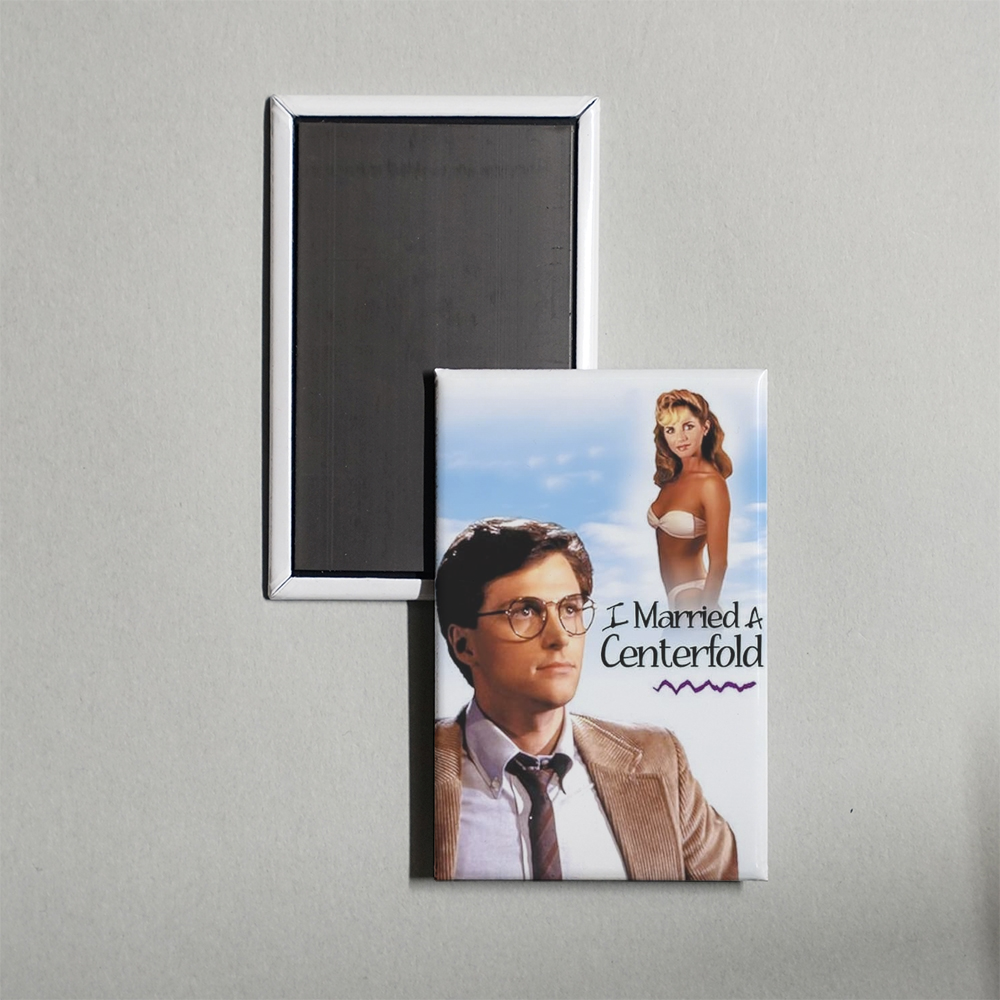 I Married a Centerfold Mini Movie Fridge Magnet