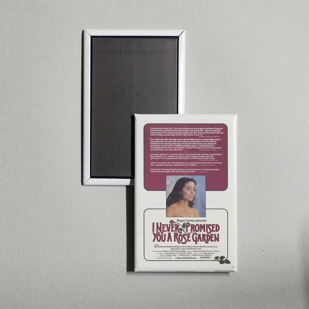 I Never Promised You a Rose Garden Mini Movie Fridge Magnet