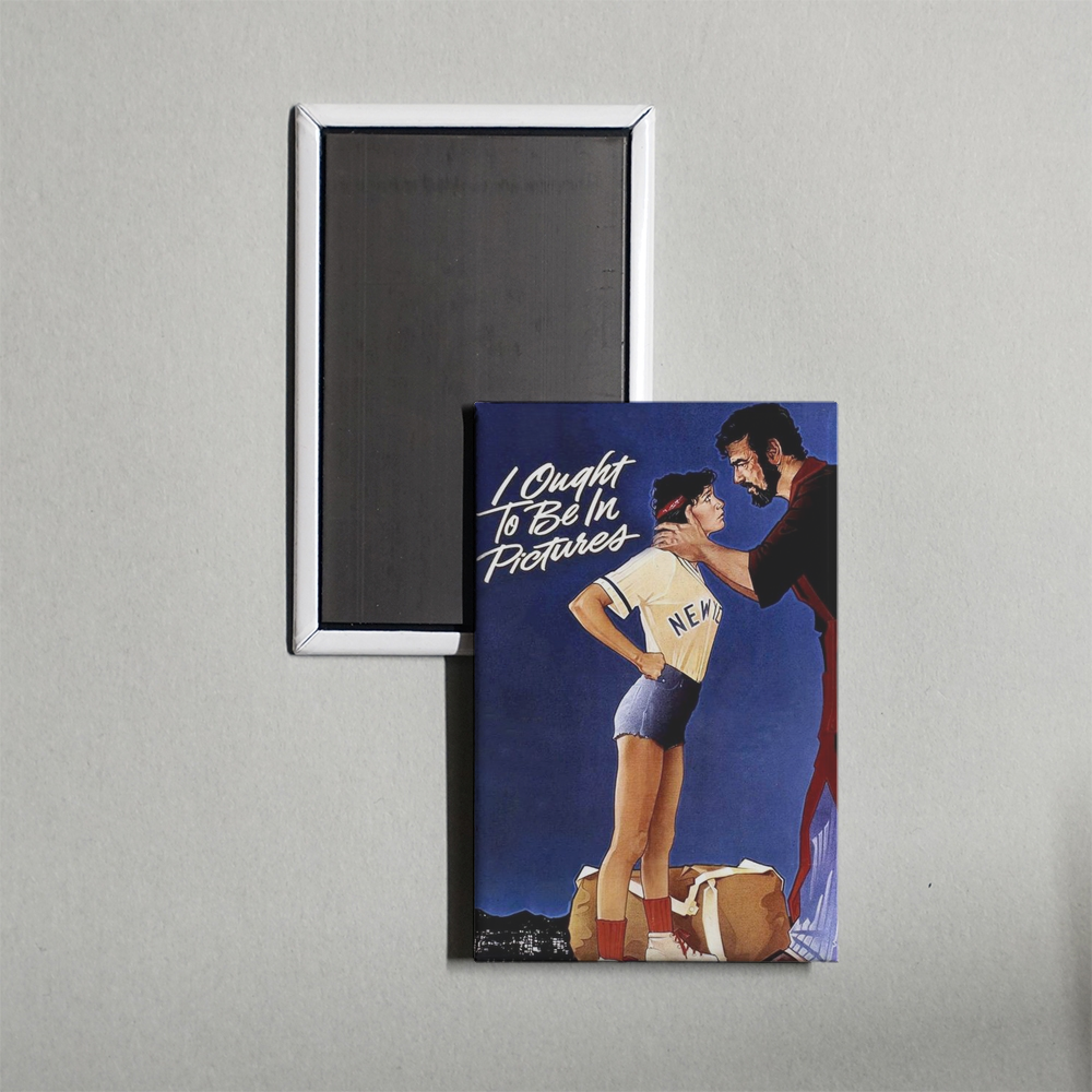 I Ought to Be in Pictures Mini Movie Fridge Magnet