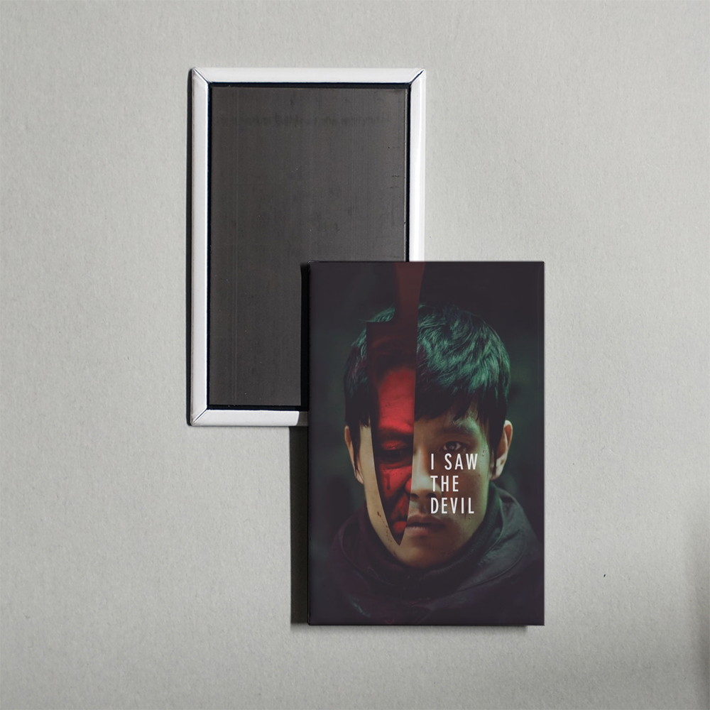 I Saw the Devil Mini Movie Fridge Magnet