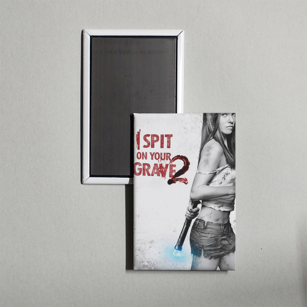 I Spit on Your Grave 2 Mini Movie Fridge Magnet