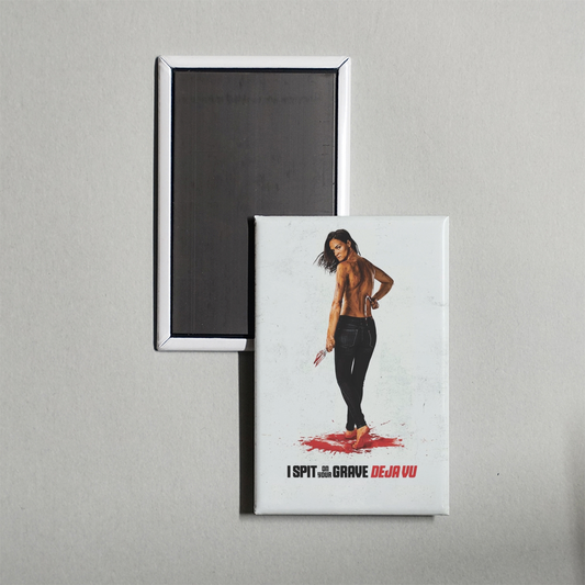I Spit on Your Grave Déjà Vu Mini Movie Fridge Magnet