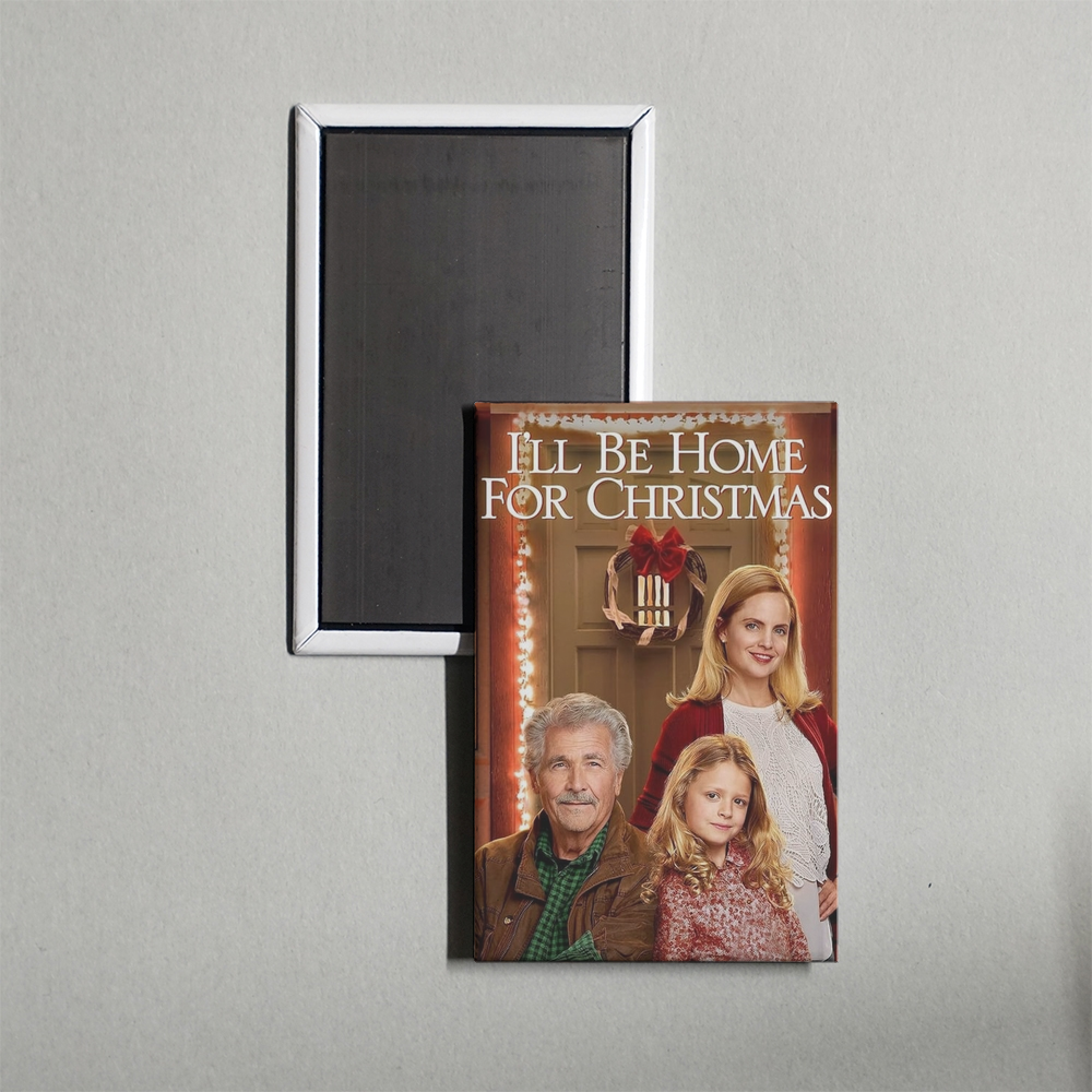 I'll Be Home for Christmas Mini Movie Fridge Magnet