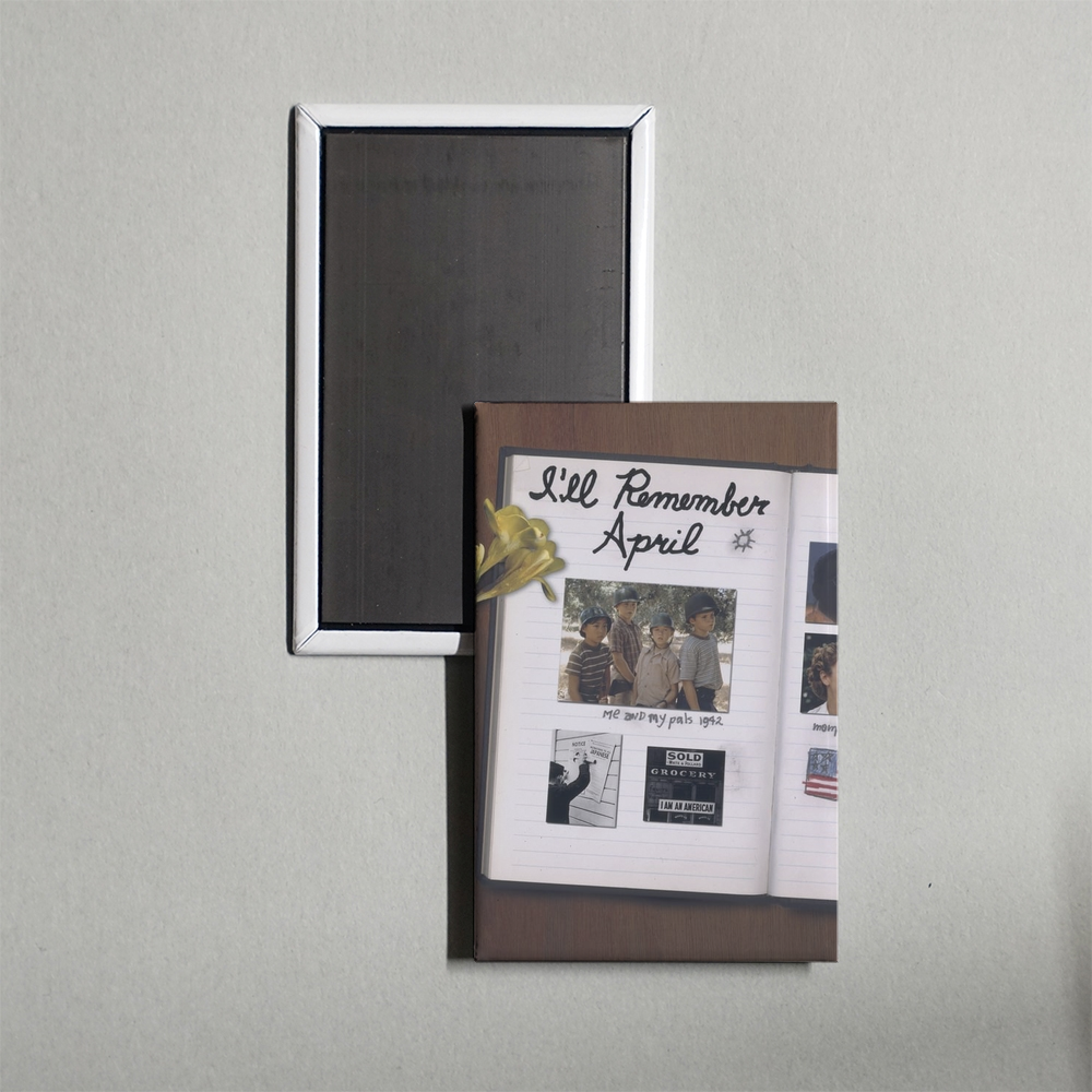 I'll Remember April Mini Movie Fridge Magnet