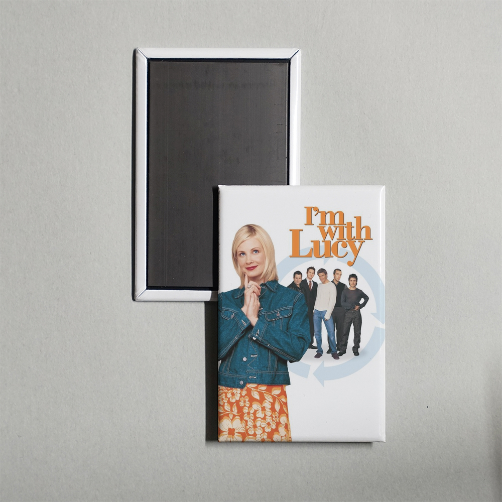 I'm with Lucy Mini Movie Fridge Magnet
