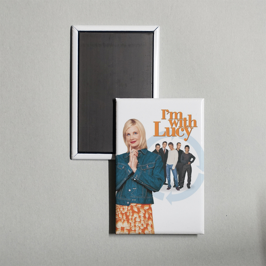 I'm with Lucy Mini Movie Fridge Magnet