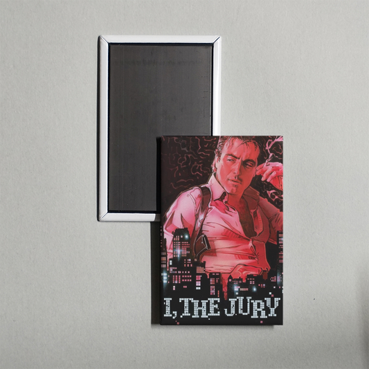 I, the Jury Mini Movie Fridge Magnet