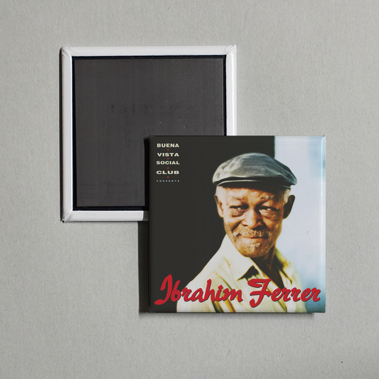 Ibrahim Ferrer - Ibrahim Ferrer (Buena Vista Social Club Presents) Album Cover Fridge Magnet