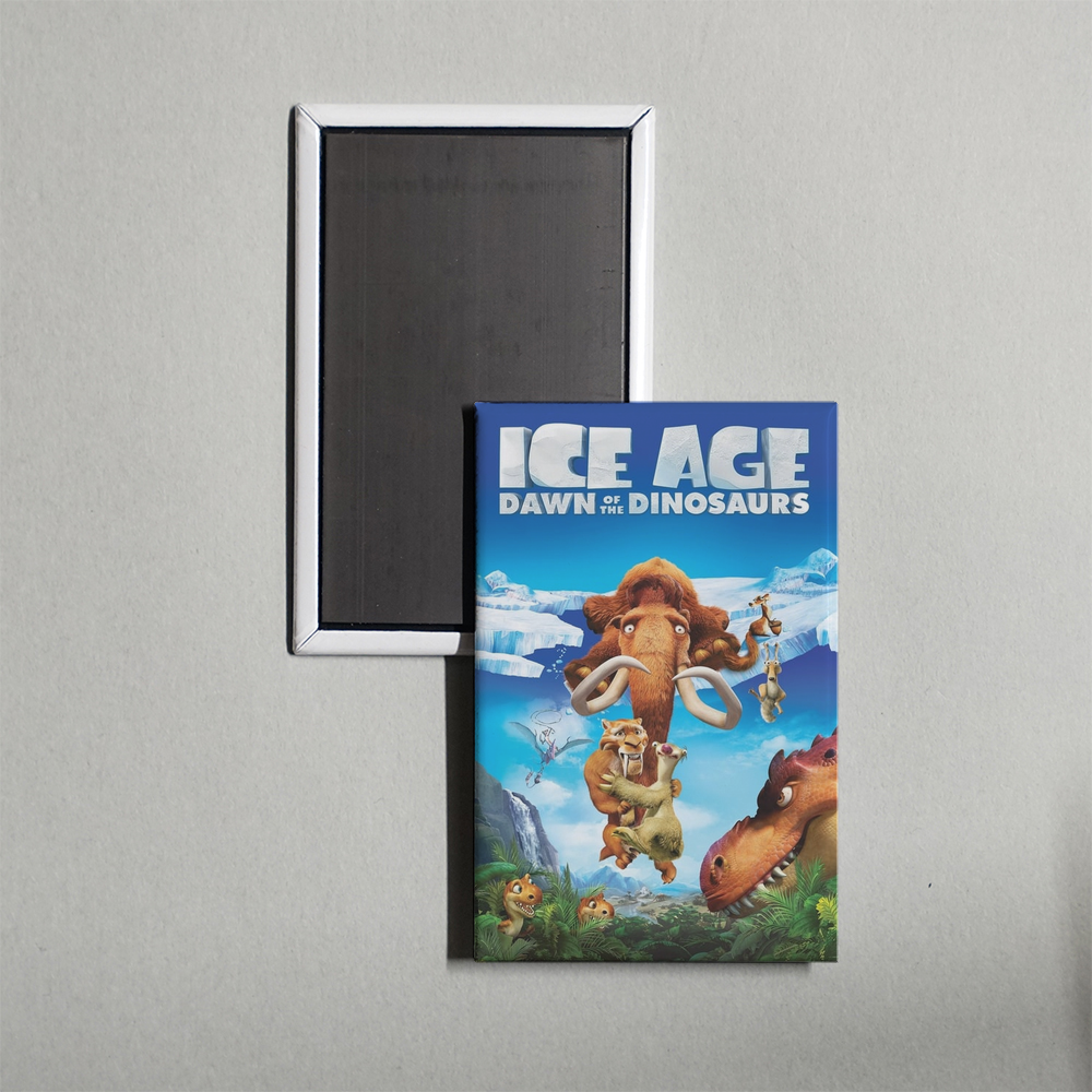 Ice Age Dawn of the Dinosaurs Mini Movie Fridge Magnet