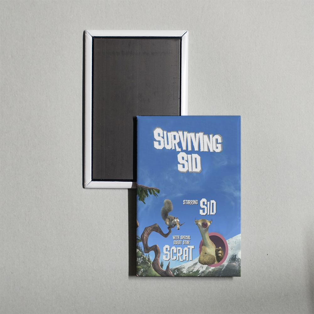 Ice Age Surviving Sid Mini Movie Fridge Magnet