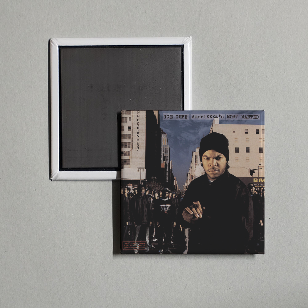 Ice Cube - AmeriKKKa's Most Wanted Album Cover Fridge Magnet