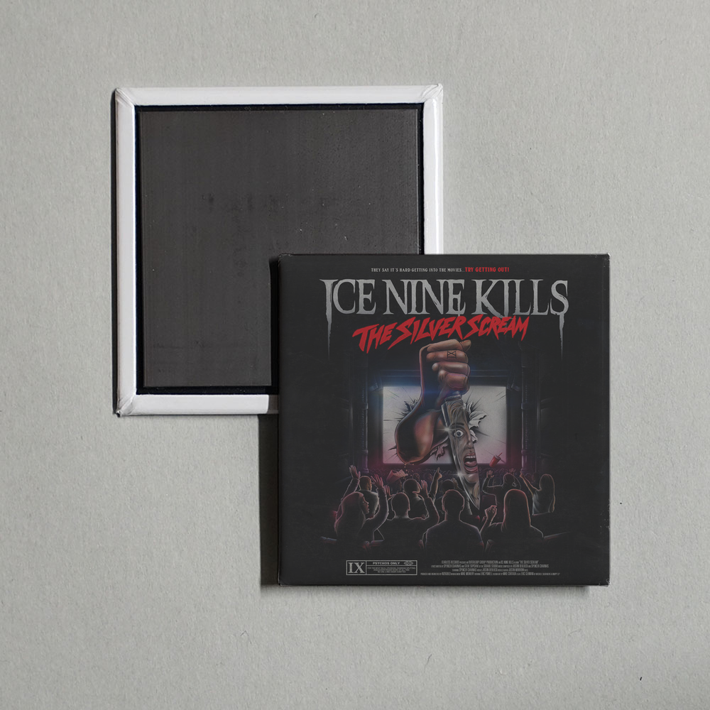 Ice Nine Kills - The Silver Scream Album Cover Fridge Magnet