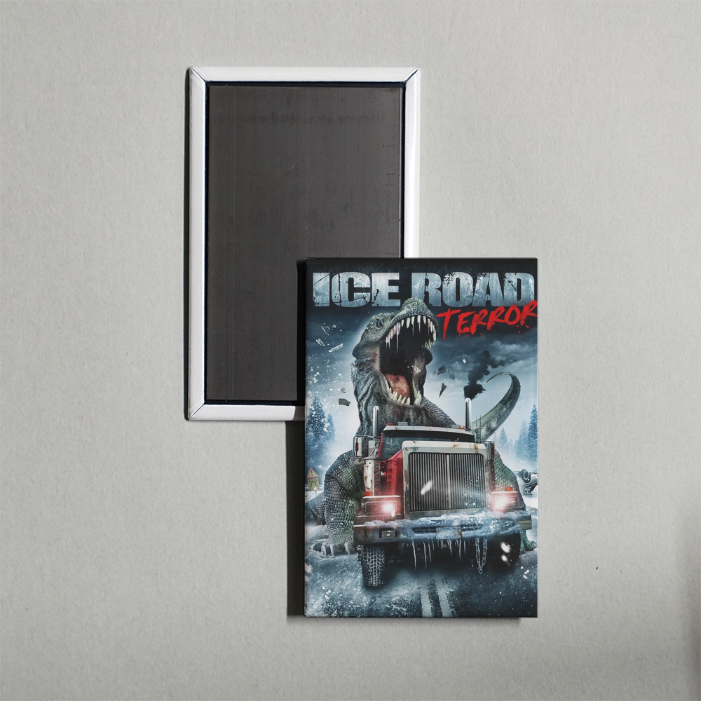 Ice Road Terror Mini Movie Fridge Magnet