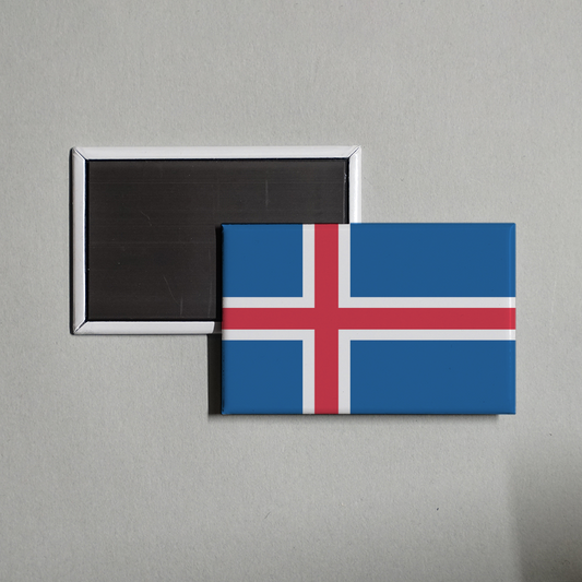 Iceland Flag Fridge Magnet