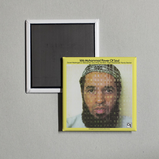 Idris Muhammad - Power Of Soul Album Cover Fridge Magnet